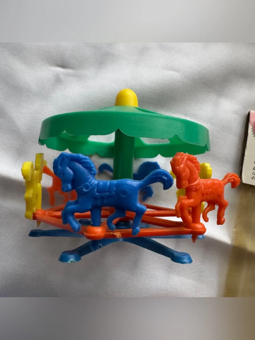 Vintage Wilton Circus Cake Toppers Lot Clowns Carousel Balloon Picks Retro